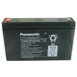 Panasonic LC-P067R2NA1 - Loodaccu - 6V 7200mAh 6.3mm Faston