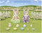 Sylvanian Families 5691 Vrolijk pasen set- 2 fluweelzachte speelfiguren- konijnen