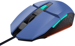 Trust GXT 109 Felox - Gaming Muis - 6400 DPI - Blauw