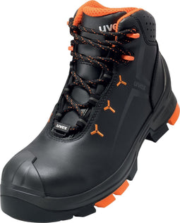 uvex 2 6503246 Hoge veiligheidsschoenen S3 Schoenmaat (EU): 46 Zwart, Oranje 1 paar