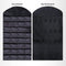 Aerend - Sieraden organizer - Dubbelzijdige hangende en doorzichtige Juwelenstandaard - Opbergaccessoires - Opbergtas boven de deur in zwart - Voor kettingen, oorbellen, zonnebrillen, ringen, Make-up