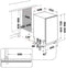 Whirlpool WSIC 3M17 - Volledig geïntegreerde vaatwasser - Uitgestelde start timer - Ingebouwd display