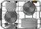 Bauknecht BK6IC11BS7LA0 - Inbouw Vaatwasser - 44.8 cm - 11 Couverts - Besteklade - 41 dB - Energieklasse C