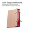 imoshion Tablet Hoes - Geschikt voor Lenovo Tab M11 - Trifold Bookcase - Rosé Goud
