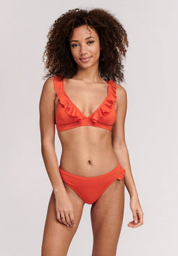 Shiwi BOBBY bikini set - comfortabele top met beugelsluiting - sunset red