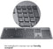 Accezz Draadloos Toetsenbord - Bluetooth - Ergonomisch design QWERTY - Zwart