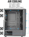 Aerocool Blade - Midi Tower PC - ATX Micro-ATX Mini-ITX - Zwart