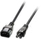 Lindy 30340 - Stroom Aansluitkabel - C14 naar C5 - 1 m - Zwart