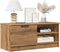 vidaXL - Tv-meubelen - 2 - st - 80x35x36,5 - cm - bewerkt - hout - artisanaal - eiken