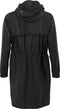 Rains Long W Jacket - Lange waterdichte jas - Verstelbare taille - 01 Black