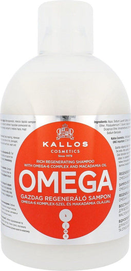 Shampoo Kallos Cosmetics With Omega-6 Complex 1 L
