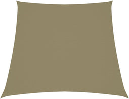vidaXL - Zonnezeil - trapezium - 3/5x4 - m - oxford - stof - blauw