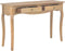 vidaXL - Wandtafel - met - 2 - lades - 110x35x76 - cm - massief - grenenhout