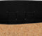 Mica Decorations Opbergmand - Set van 3 - L40 x B30 x H30 cm - Kurk/Vilt - Zwart (set van 3)