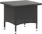 vidaXL - Theetafel - 50x50x47 - cm - poly - rattan - zwart