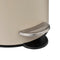 5Five kleine pedaalemmer - metaal - beige - 3L - 16 x 25 cm - Badkamer - Badkamer/toilet