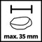 Einhell GE-DP 6935 A ECO - Elektrische Vuilwaterpomp - 690 W - 17500 l/u - Vuil tot Ø35 mm - Aqua-Sensor technologie
