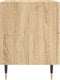 vidaXL - Nachtkastje - 40x35x47,5 - cm - bewerkt - hout - sonoma - eikenkleurig