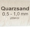 vidaXL - Filterzand - 25 - kg - 0,5-1,0 - mm