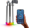 Hidrate Spark Chug - Slimme waterfles - LED verlichting - Roestvrij staal - 946ml - Zilverkleurig