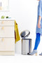 Brabantia NewIcon Prullenbak - 20 liter - Kunststof binnenemmer - Matt Steel