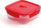 Hermetische Lunchtrommel Luminarc Pure Box Rood 1,22 L Glas (6 Stuks)