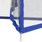 vidaXL - Prieel - met - dubbel - dak - 3x3x2,68 - m - stof - blauw