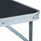 vidaXL - Campingtafel - inklapbaar - met - metalen - frame - 80x60 - cm - grijs