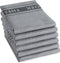 DDDDD Pelle - Theedoek - 60x65 cm - Grijs - Set van 6 stuks