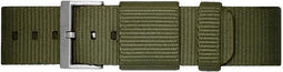 LEFF amsterdam - Horlogebandje - Nato Band T40 - Zand/Staal - 20mm