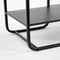 Mica Decorations Jules Wandkast - L70 x B30 x H76 cm - Speels design - Zwart