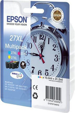 Epson 27XL - Inktcartridge Multipack - 3300 pagina's - Multi (set van 4)