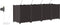 vidaXL - Tuinplanters - met - Waterirrigatiesysteem - 4 - stuks - Bruin