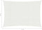 vidaXL - Zonnezeil - 160 - g/m² - 2x3 - m - HDPE - wit