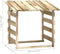 vidaXL - Pergola - met - dak - 100x90x200 - cm - geïmpregneerd - grenenhout