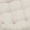 Riviera Maison Opera Footstool Chelsea Flax - Polyester, Acryl, Rubberhout - Chelsea Flax