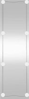 vidaXL - Wandspiegel - met - LED's - rechthoekig - 30x100 - cm - glas