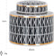 Richmond Pot Elin klein (Black/white)