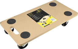 Benson Verhuis trolley/hondje - meubelroller - met handvat - MDF - 200 kg - 58 x 30 cm