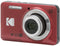 Kodak FZ55 - Digitale camera - 16 MP 5x optische zoom 28 mm groothoeklens - Rood