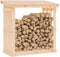 vidaXL - Haardhoutrek - 108x64,5x77 - cm - massief - grenenhout - honingbruin
