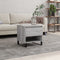 vidaXL - Salontafel - 50x46x50 - cm - bewerkt - hout - grijs - sonoma - eikenkleurig
