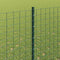 vidaXL - Hekpalen - 5 - stuks - U-profiel - Groen - 150 - cm - Staal