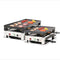 Solis Raclette & Pizza Grill - Gourmetstel 8 Personen - 4 Functies - RVS