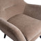 PTMD Fauteuil Donny Cream Zwart