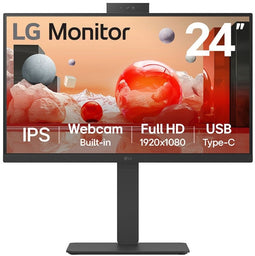 LG 24BA850-B - Monitor 23,8" - Full HD 1920x1080 - 100Hz - IPS - Zwart