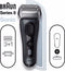 Braun 8413s - Elektrisch scheerapparaat - Wet&Dry - 40° flexibele scheerkop
