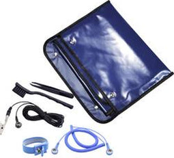 Quadrios Premium ESD-serviceset Donkerblauw (l x b) 600 mm x 600 mm