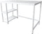 Bureau Stoer - computertafel - industrieel design - 120 cm breed - wit