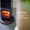 QLT 23C18/23000 - Keramische Kachel met Sfeerhaard - Wifi App Bediening 2000W Zwart